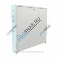 Шкаф коллекторный наружный сталь ШКН 450х118х652-715мм ШКН-1