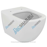 Унитаз подвесной TESI AquaBlade белый матовый без сиденья Ideal Standard T0079V1.