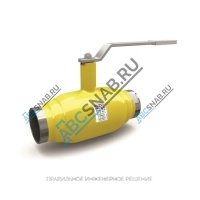 Кран шаровой сталь газ КШ.Ц.П.GAS Ду 100 Ру25 п/привар полнопроходной LD КШ.Ц.П.GAS.100.025.П/П.02