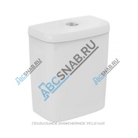 Бачок для унитаза TEMPO белый нижний подвод 2/реж Ideal Standard T427301.