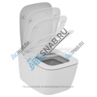 Унитаз подвесной VENTUNO дюропласт микролифт Ideal Standard T319901