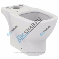 Унитаз без бачка TESI горизонт/выпуск без сиденья Ideal Standard T008701