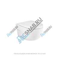 Унитаз подвесной Meridian rimless белый без сиденья Roca 34624L000