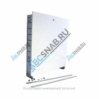 Шкаф коллекторный встраиваемый сталь ШРВ-7 1300х120-180х648-711мм Wester 0-32-1160