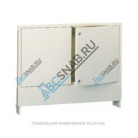 Шкаф коллекторный встраиваемый сталь ШРВ R502 1000х110х650-720мм Giacomini R502Y004