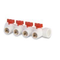 Коллектор с шаровыми кранами PPR 32x1/2x5 Lammin