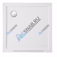 Поддон душевой акриловый квадрат Палермо 800х800х135 Santek 1.WH30.2.475