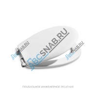 Сиденье для унитаза Victoria белое дюропласт Soft close Roca ZRU8013920