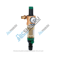 Фильтр сетчатый T-образный пластик Ду 20 Ру16 Тмакс=40 oC G3/4" НР FK76CS Honeywell FK76CS-3/4"AA