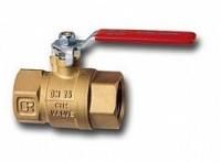 Кран шаровой 11CR 1/2" серии Т12 корроз.латунь полнопроходной PN80 BB плоский  рычаг Cimberio