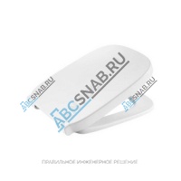 Сиденье для унитаза Debba белое дюропласт Roca 8019D0004