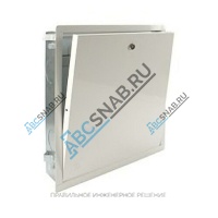 Шкаф коллекторный встраиваемый сталь ШРВ R500-2 600х85-130х650-740мм Giacomini R500Y222