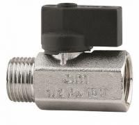 Кран шаровой мини 012 1/2" PN150 ВН флажок Cimberio