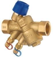Клапан балансировочный автомат. 795B 3/4" регулятор расхода 25-2448 л/ч PN25 BB  без картриджа Cimberio