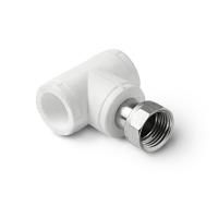 Тройник с накидной гайкой серый 20-1/2 Pro Aqua PPR