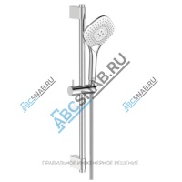 Гарнитур душевой серия IDEALRAIN JET DIAMOND XL3 держатель+шланг+лейка 3 режима струи Ideal Standard B1762AA