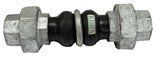 Гибкая вставка DN32 PN10, EPDM, нейлоновый корд, муфтовая G1 1/4" Abra