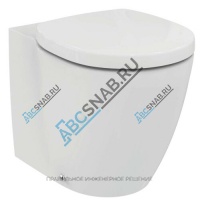 Унитаз без бачка CONNECT AquaBlade горизонт/выпуск без сиденья Ideal Standard E052401