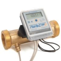 Счетчик воды ультразвуковой "Пульсар У" Ду 50; Qn=15,0 м3/час; Tmax +105°C; аналог класса С; L=220 мм; с импульсным выходом; МПИ 6 лет
