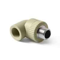 Угольник комбинированный НР серый 25-1/2 Pro Aqua PPR