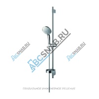 Гарнитур душевой серия IDEALRAIN SOFT L3 штанга 900мм+шланг+лейка 3 режима струи Ideal Standard B9427AA