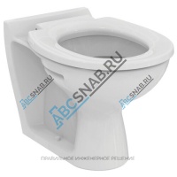 Унитаз без бачка для детей CONTOUR 21 горизонт/выпуск без сиденья Ideal Standard S304701.