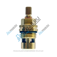 Кран-букса для смесителя керамическая резьба G 1/2" 20 шлицов Vidima B964636NU