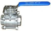 Кран шаровой под приварку 3-PC из нержавеющей стали F07/F10 Тип BV61-065, DN65, PN40, стандартные патрубки Abra