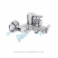 Смеситель для ванны с душем серия WAVE одноручный Vidima BA416AA
