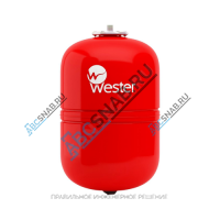Бак расширительный мембранный WRV для отопления 18 л 5 бар Wester 0-14-0055