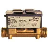 Ультразвуковой расходомер фланцевый SONO 1500 CT, Qn=3,5, Dn25 (087-8089P) Danfoss