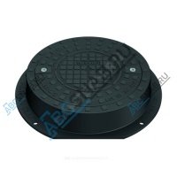 Люк чугун для бетонной горловины круглый B125 Ду 315 Wavin 22970081