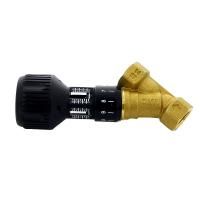 Клапан балансировочный ручной 727 1.1/2" корроз. латунь Kvs=28,46 PN20 BB без изм. ниппелей  Cimberio