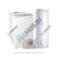 Котел напольный газовый 26 кВт Медведь 30 KLOM + бойлер FE 150/6 BM + регулятор температуры THERMOLINK P (eBUS) Protherm P000000013