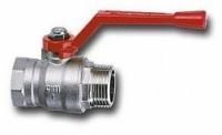 Кран шаровой RED6 1/2" серии RED5 полнопроходной PN50 BB рычаг Cimberio