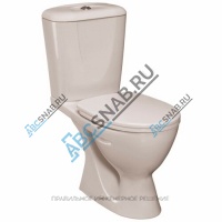 Унитаз-компакт ECCO белый нижний подвод горизонт/выпуск 2/реж дюропласт Ideal Standard W904201