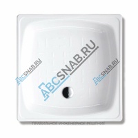 Поддон душевой стальной квадрат Standart Plus 800х800х130 рифленый White Wave (Караганда)