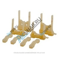 Скобы пластик R598C для крепления коллектора R580/R585 3/4" Giacomini R598Y003