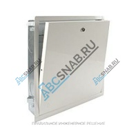 Шкаф коллекторный встраиваемый сталь ШРВ R500 800х110х460мм Giacomini R500Y103