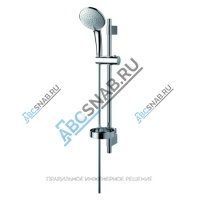 Гарнитур душевой серия IDEALRAIN SOFT L3 штанга 600мм+шланг+лейка 3 режима струи Ideal Standard B9425AA