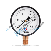Манометр ТМ-610Р.00 радиальный Дк150мм 0-1,6 МПа G1/2" Росма 00000006956