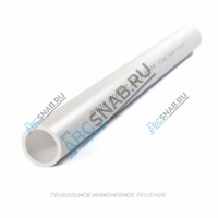 Труба PP-R белая Дн 32х5,4 Ру20 SDR6 Т<80С L=2м RTP (РосТурПласт) 10308
