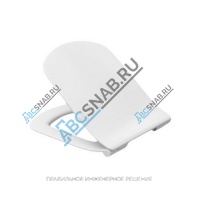Сиденье для унитаза Dama Senso белое дюропласт Soft close быстросьемное Roca ZRU9302991