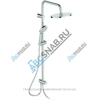 Система душевая серия IDEALRAIN ECO EVO без смесителя, верхний душ, шланг и лейка Ideal Standard A6943AA
