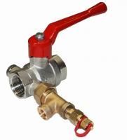 Кран шаровой 200DP 2" c тройником для трубки PN16 BB Cimberio