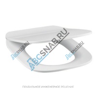 Сиденье для унитаза Debba дюропласт Soft close SLIM Roca 8019D2003