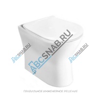 Унитаз без бачка Leon горизонт/верт выпуск без сиденья Roca 342649000