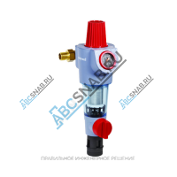 Фильтр сетчатый T-образный пластик Ду 32 Ру16 Тмакс=30 oC G1 1/4" НР FK74CS Honeywell FK74CS-1 1/4"AA