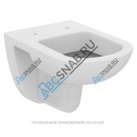 Унитаз подвесной TEMPO белый без сиденья Ideal Standard T331101