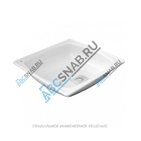 Поддон душевой стальной квадрат Standart 800х800х130 гладкий White Wave (Караганда)